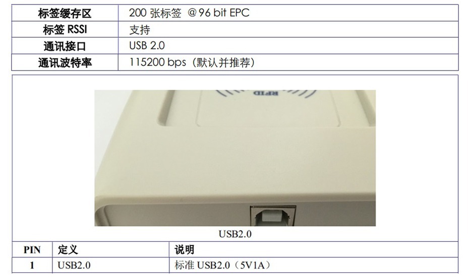 RFID 桌面式发卡器